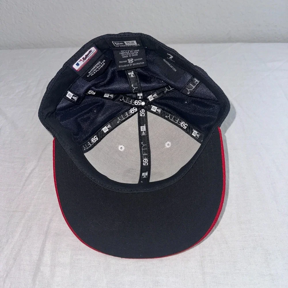 New‎ Era Cap Men's 7 Multicolor Washington Nationals Baseball Team Fitted Hat